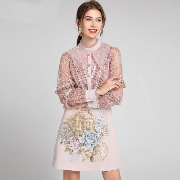 Dress Anella-Pink-M-China