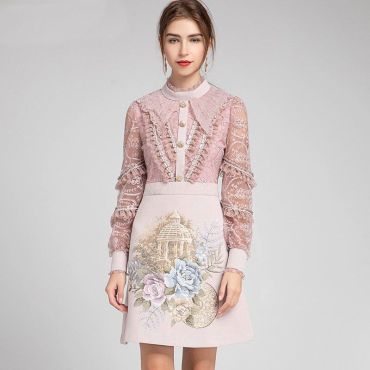 Dress Anella-Pink-XL-China
