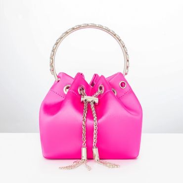 Luxury Rhinestone Tassel Bucket Handbags 