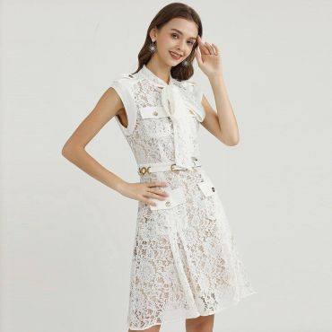 Dress Arianna-White-XL-China