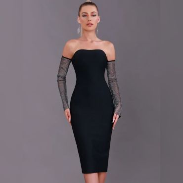 Dress Fiana Rey-Black-S